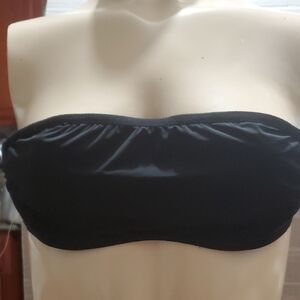 Calvin Klein Black Strapless Bandeau Bra Size 32C